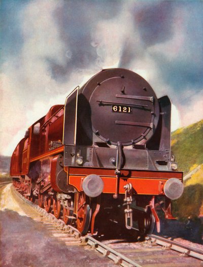 Locomotiva de passageiros expressa da classe Royal Scot 4-6-0, 1935-36. de Unbekannt