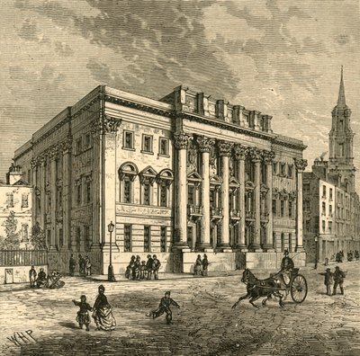 Exterior do Goldsmiths Hall, 1897. de Unbekannt