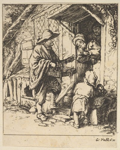 Comerciante de óculos, 1610-85. de Unbekannt