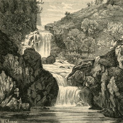 Queda no vale dos diabos, 1898. de Unbekannt