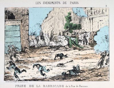 Queda da Comuna de Paris, 1871 de Unbekannt