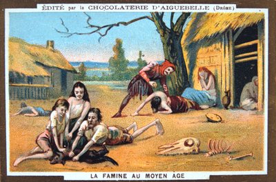 Fome na Idade Média, século XIX de Unbekannt