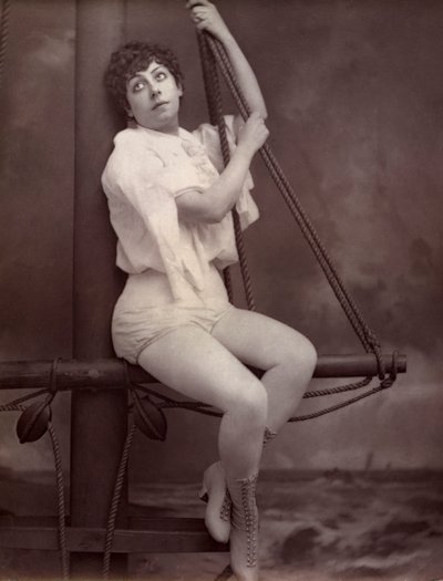 Fannie Leslie, cantora e atriz britânica, 1882 de Unbekannt