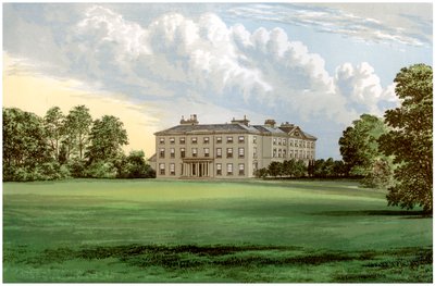 Farnham Lodge, Condado de Cavan, Irlanda, casa de Lord Farnham, c1880 de Unbekannt