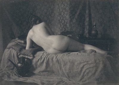 [Nu feminino de costas], década de 1870. de Unbekannt