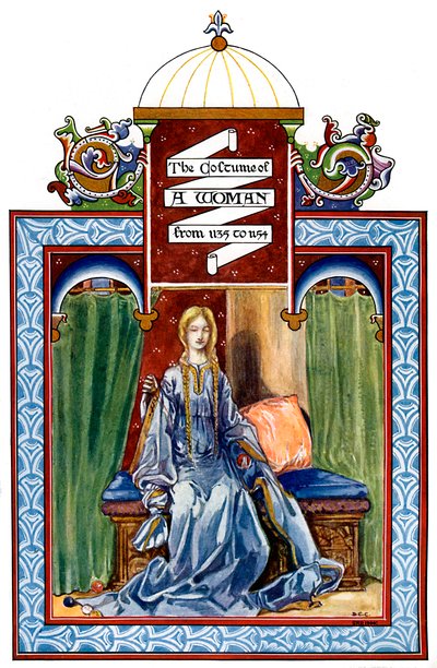 Traje feminino, 1135-1154, 1904 de Unbekannt