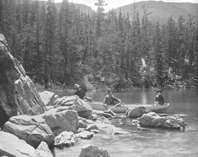 Fen Lake, perto de Georgetown, Colorado, EUA, c1900. de Unbekannt