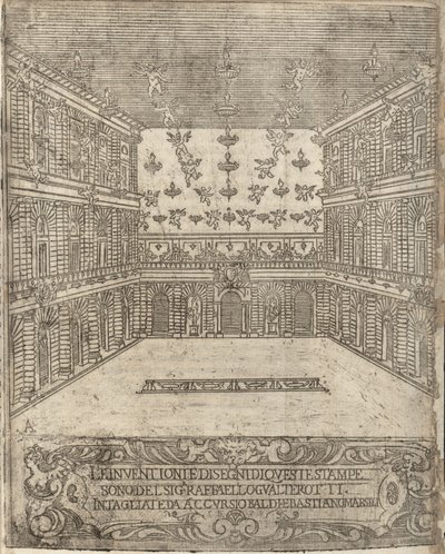Festas no casamento de Don Francesco Medici Grão-Duque da Toscana, e da ... Sra. Bianca C..., 1579. de Unbekannt
