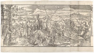 Festa da Lua Nova do friso Ces Moeurs et fachons de faire de Turcz Customs ..., 1553. de Unbekannt