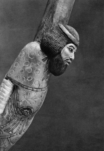 Figura de um homem asiático, c1350 aC 1936 de Unbekannt