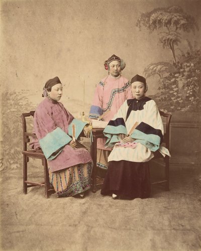 Lanxchow Girls, década de 1870. de Unbekannt