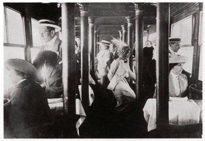 Empresa de filmes a bordo do Zeppelin LZ13 Hansa, c1912-1914 1933 de Unbekannt