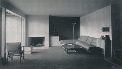 Canto da lareira por Richard J. Neutra, 1942 de Unbekannt