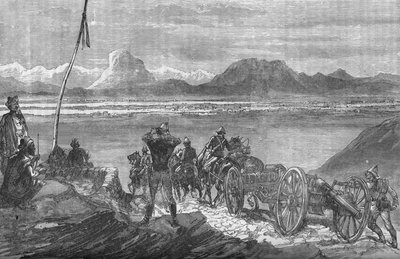 Primeira Vista de Candahar, c1880 de Unbekannt