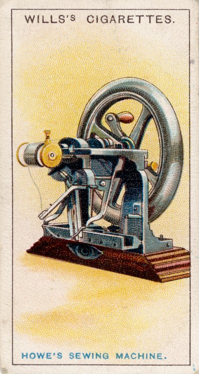Primeira máquina de costura com ponto de bloqueio, [1915] de Unbekannt