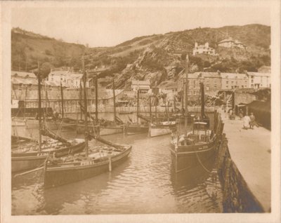 Barcos de pesca - Polperro, 1927. de Unbekannt