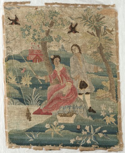 Senhora da pesca, década de 1700. de Unbekannt