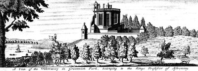 Casa Flamsteed em Greenwich Park, Londres, final do século XVII de Unbekannt