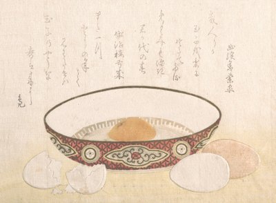 Tigela plana com ovos, provavelmente 1813. de Unbekannt