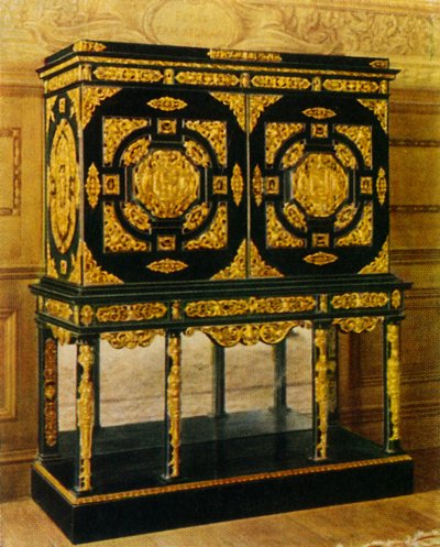 Gabinete Flamengo de Ébano com Montes Dourados, 1938. de Unbekannt