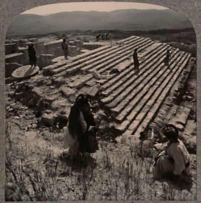 Vôo de etapas, Samaria, c1900 de Unbekannt