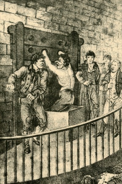 Flagelação no Old Bailey, 1809, 1925. de Unbekannt