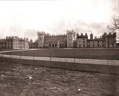 Castelo de pisos, Roxburghshire, Escócia, 1894. de Unbekannt