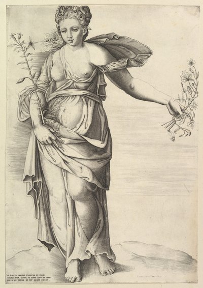 Flora, ca. 1560-1570. de Unbekannt