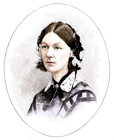 Florence Nightingale 1820-1910, enfermeira britânica de Unbekannt