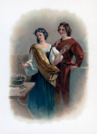 Florizel e Perdita, 1891 de Unbekannt
