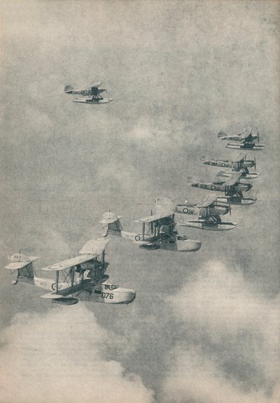 Barcos voadores e hidroaviões de porta-aviões da Marinha Real, c1936 c1937 de Unbekannt