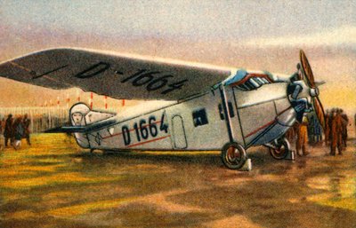 Avião de Focke-Wulf A28 Habicht, década de 1920, 1932. de Unbekannt
