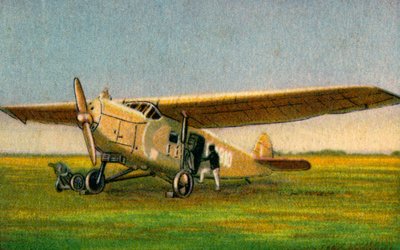 Avião comercial Focke-Wulf A32 Bussard, 1932. de Unbekannt
