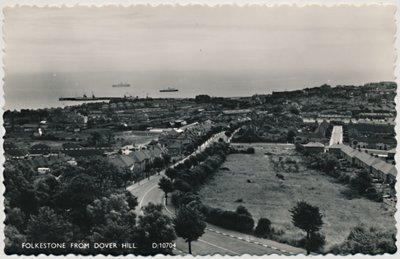 Folkestone de Dover Hill, final do século XIX e início do século XX de Unbekannt
