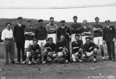 Time de futebol, Hammerfest, norte da Noruega, 20 de julho de 1929 de Unbekannt