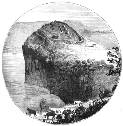 Fort Pearson, no rio Lower Tugela, c1880 de Unbekannt