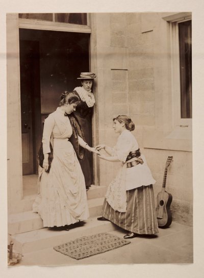 "Fortune teller", ca. 1895 de Unbekannt