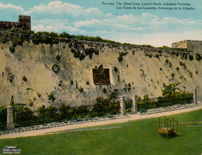 Poço dos louros e fortaleza de La Cabana, Havana, Cuba, c1920 de Unbekannt