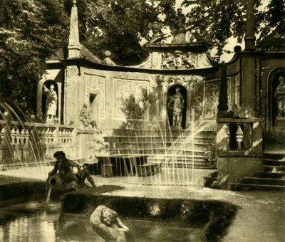 Fontes, Hellbrunn Palace, Salzburgo, Áustria, c1935. de Unbekannt