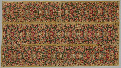 Quatro beiras de uma colcha, 1700. de Unbekannt
