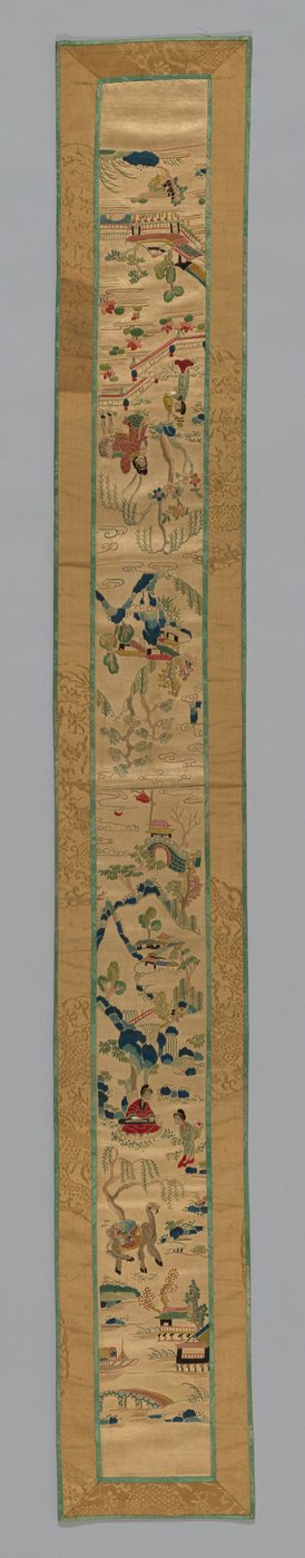 Fragment Sleeve Band, China, dinastia Qing 1644-1911, 185075. de Unbekannt