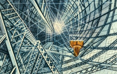 Quadro de um zepelim, 1932. de Unbekannt