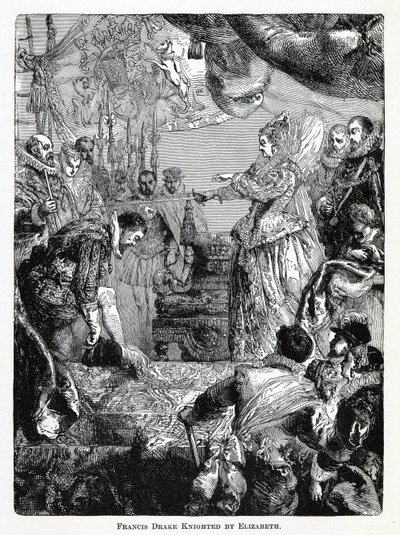 Francis Drake Cavaleiro de Elizabeth, 1882 de Unbekannt