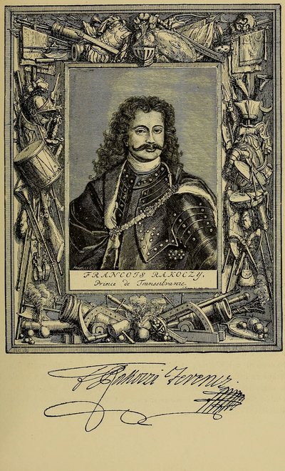 Francisco II Rákóczi, início do século XVIII. de Unbekannt
