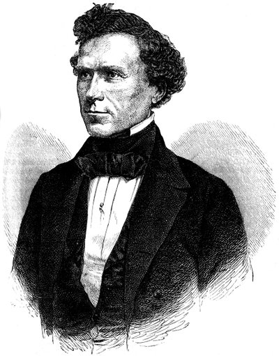 Franklin Pierce, 14º Presidente dos Estados Unidos, c1880 de Unbekannt