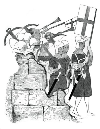 Fraternidade dos arqueiros, século XV, 1870 de Unbekannt