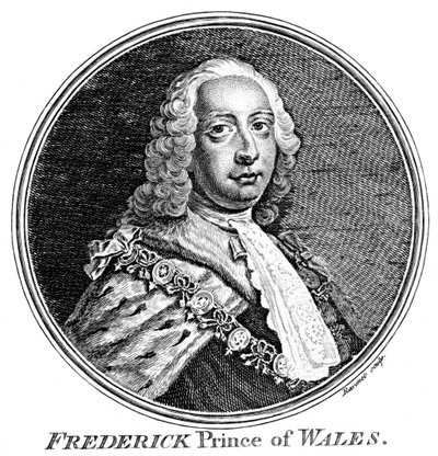 Frederick, príncipe de Gales, século c19 de Unbekannt