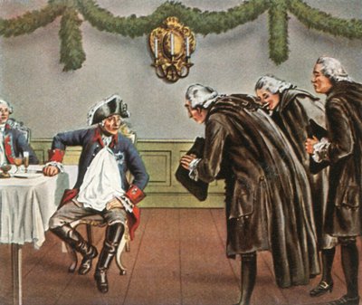 Frederico, o Grande, e os homens de Greiffenberg, 1784, 1936. de Unbekannt