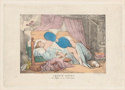 French Luxury, ou Repos a la Francaise, 1800-20., 1800-20. de Unbekannt