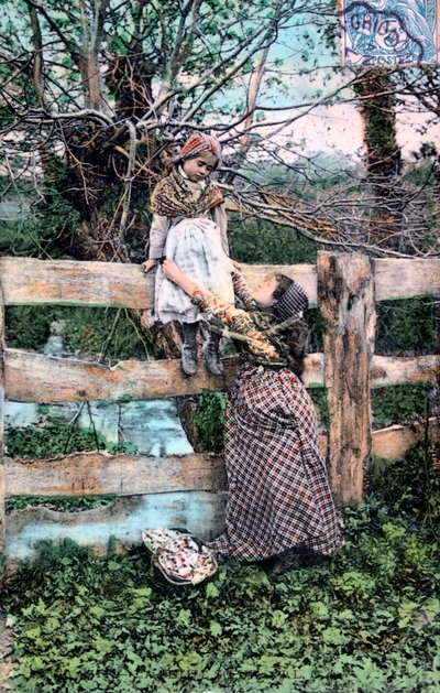 Cartão postal francês, c1900 de Unbekannt